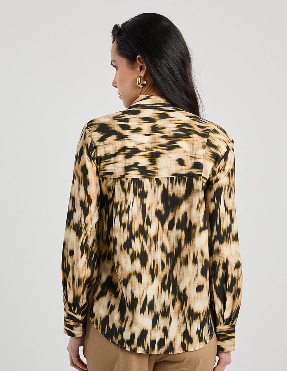 Blusa manga larga para mujer 6