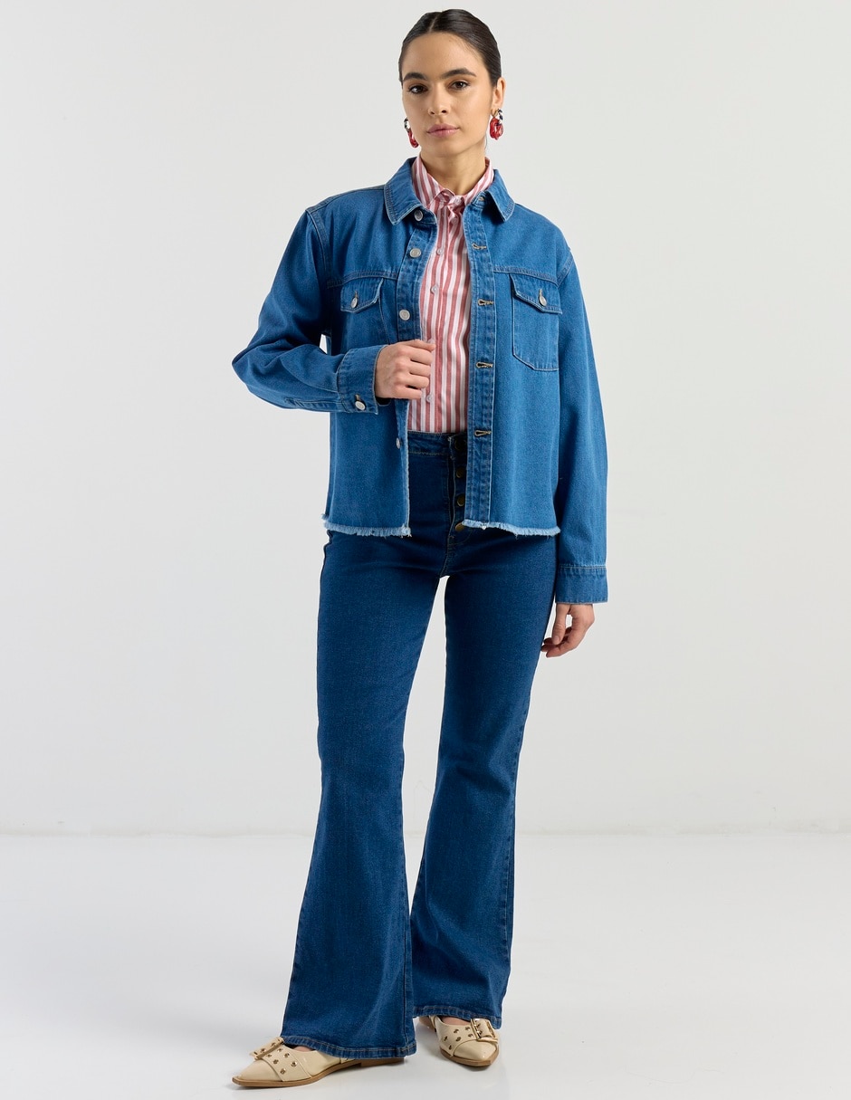 Chamarra denim para mujer 3