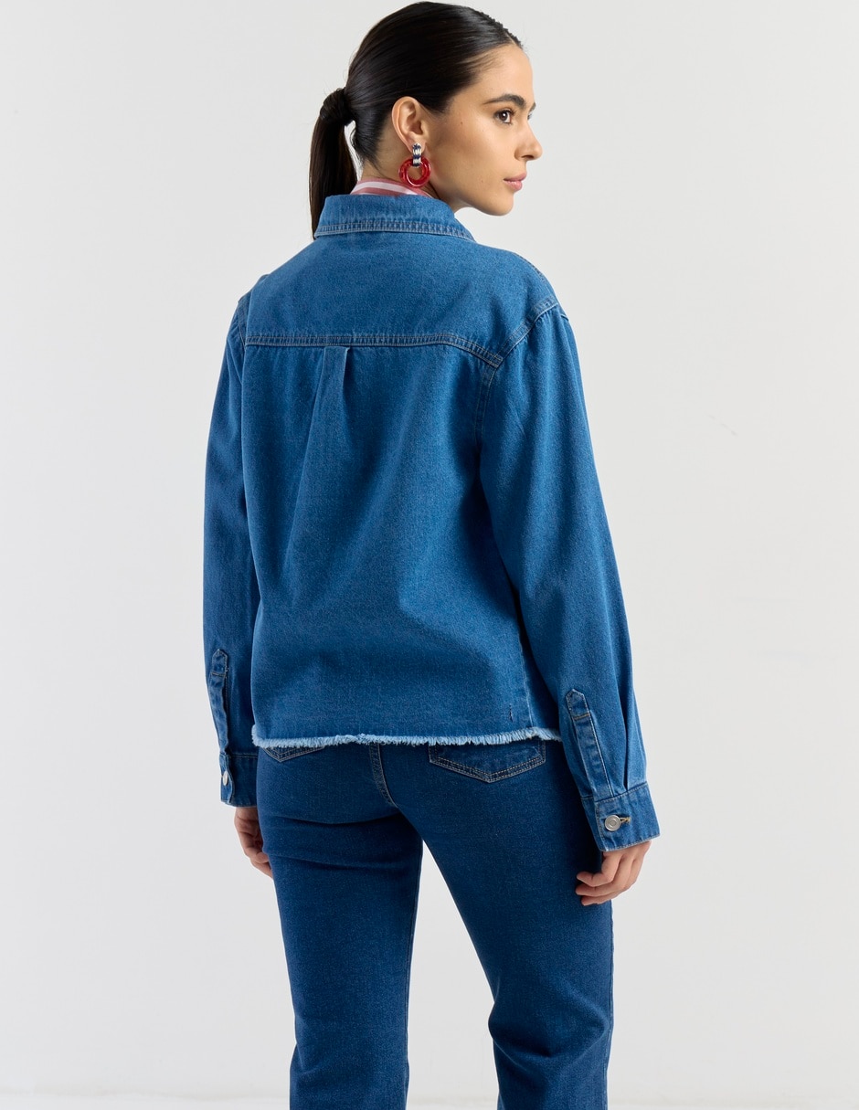 Chamarra denim para mujer 6