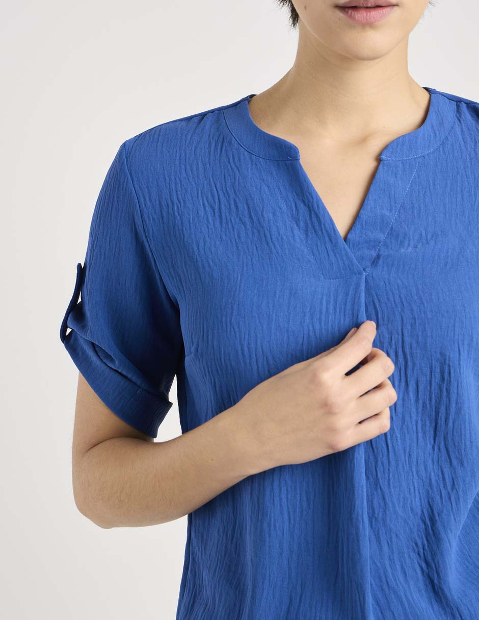 Blusa manga corta para mujer 5