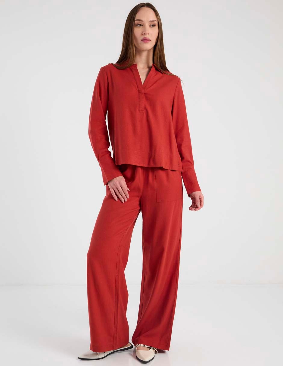 Blusa manga larga para mujer 3