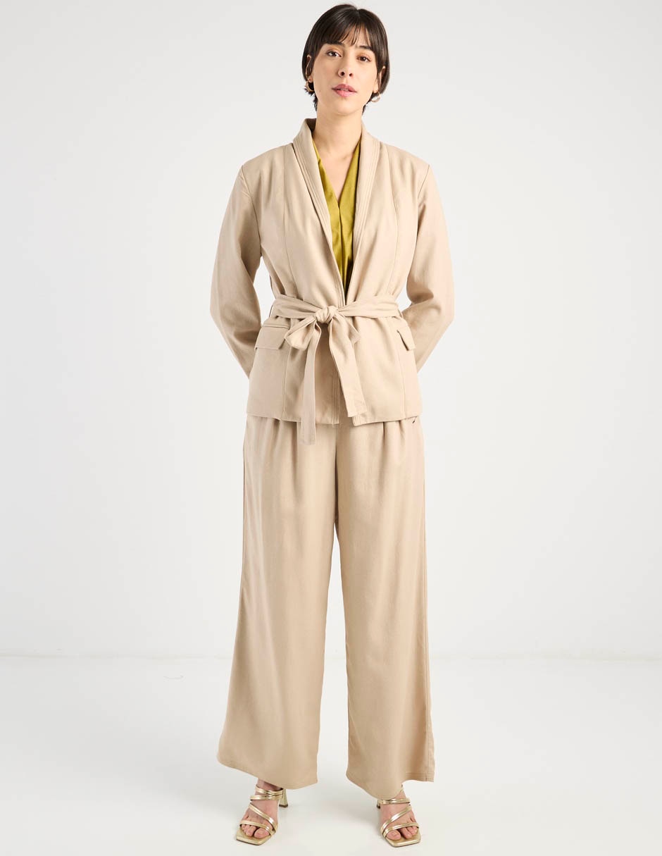 Pantalón relaxed amplio para mujer 2
