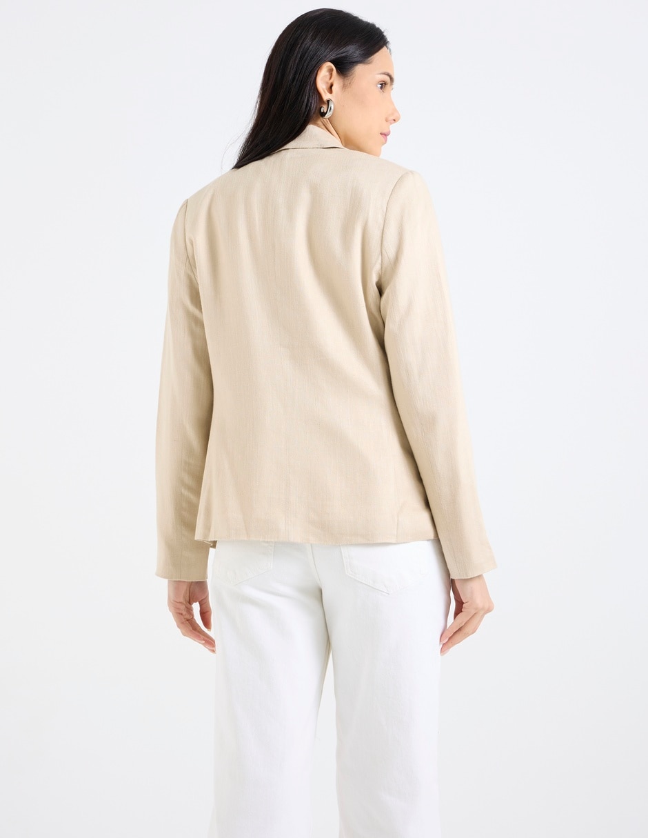 SACO CONTEMPO, 34, KHAKI CLARO COM26103