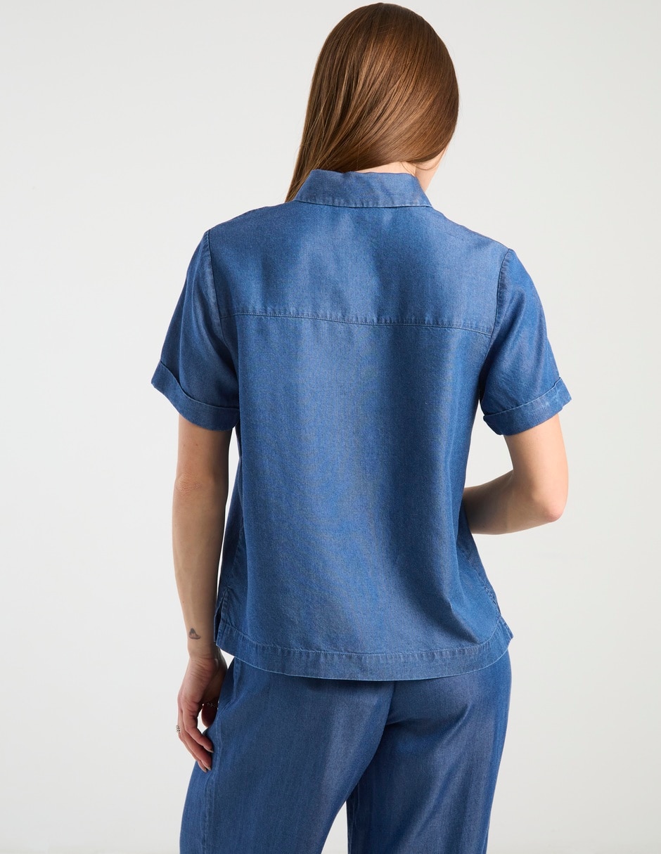 Blusa manga corta para mujer 2