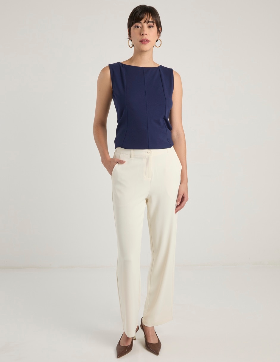 Pantalón recto para mujer 3
