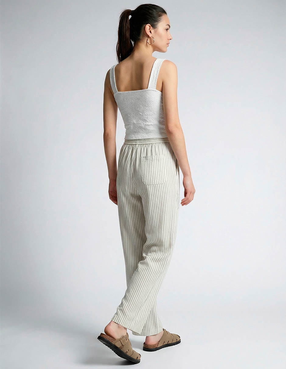 Pantalón relaxed straight para mujer 2