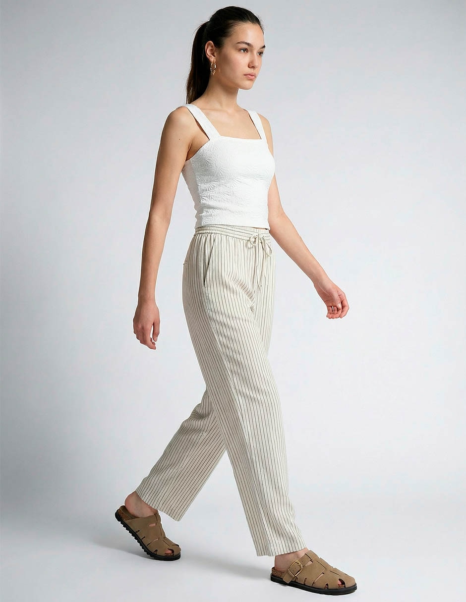 Pantalón relaxed straight para mujer 3