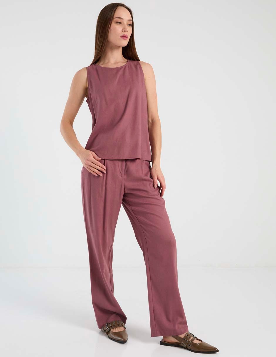 Pantalón relaxed regular para mujer 3