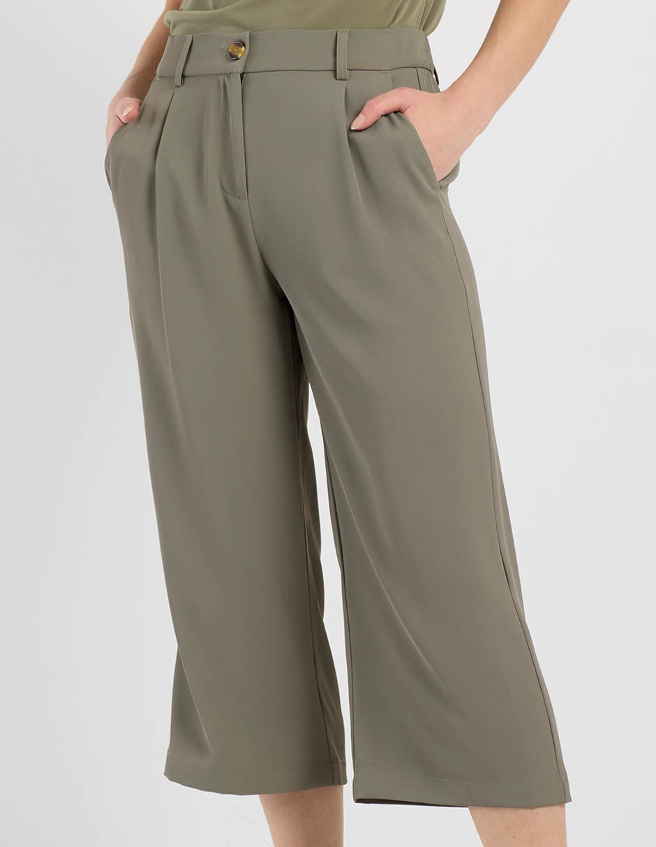Pantalón capri straight para mujer 5