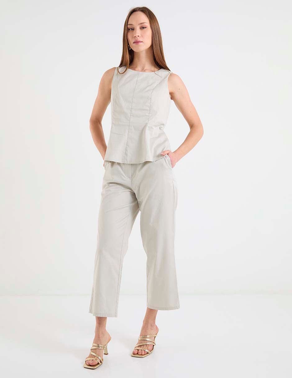 Pantalón straight para mujer 3