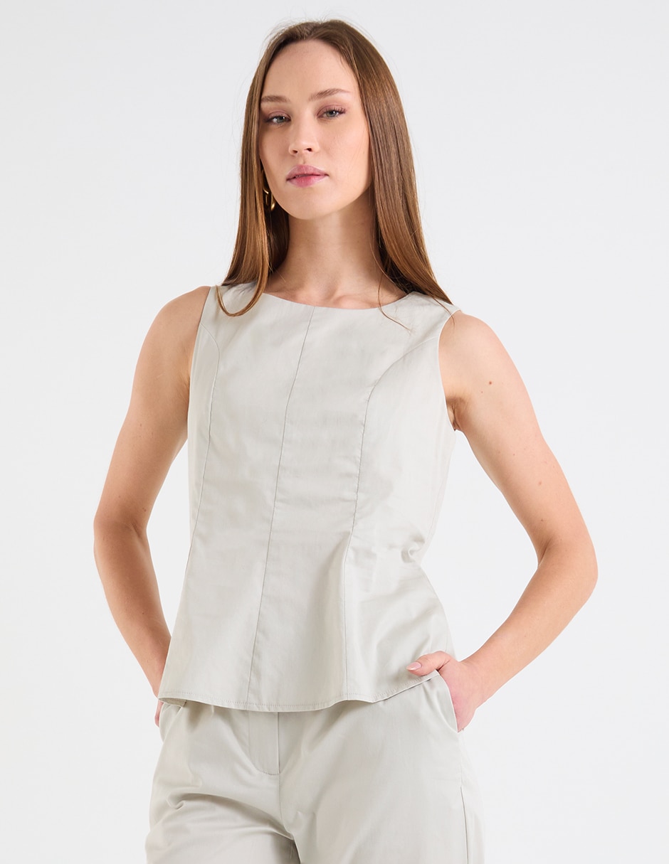 Blusa sin manga para mujer Blusa sin manga para mujer