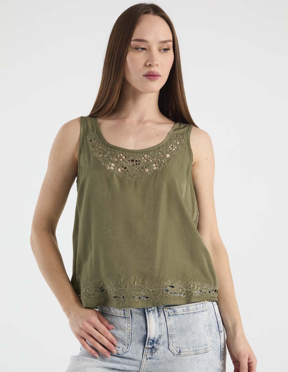 Blusa sin manga para mujer Blusa sin manga para mujer