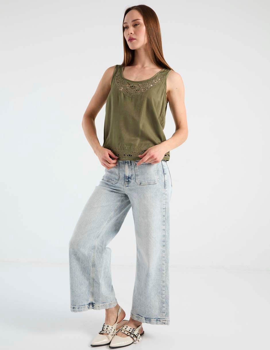 Blusa de tirantes para mujer 3