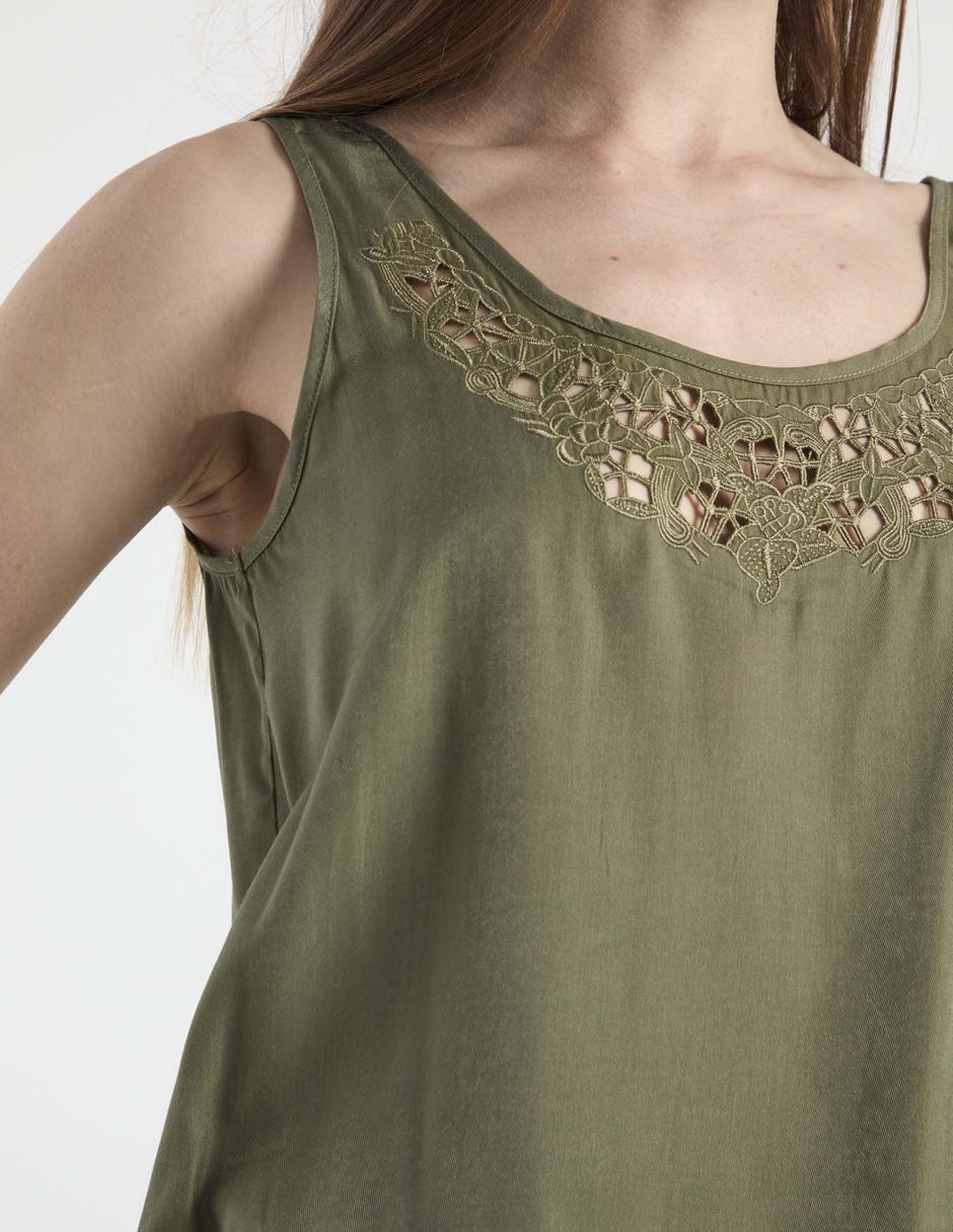 Blusa de tirantes para mujer 4