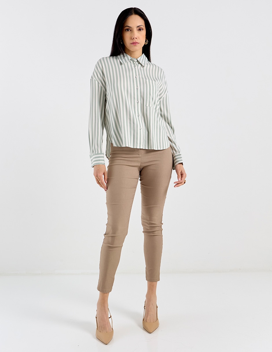 Blusa manga larga para mujer 3