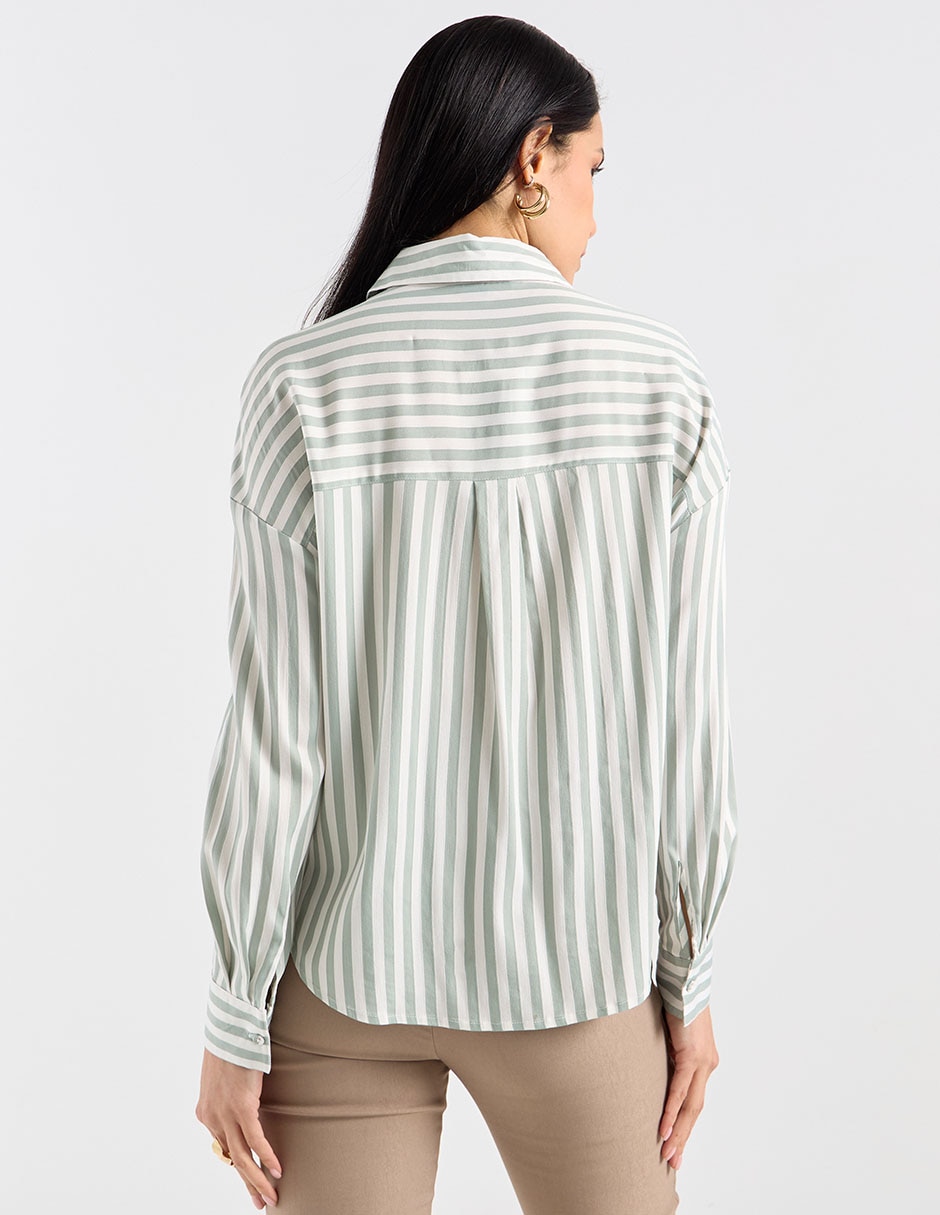 Blusa manga larga para mujer 6