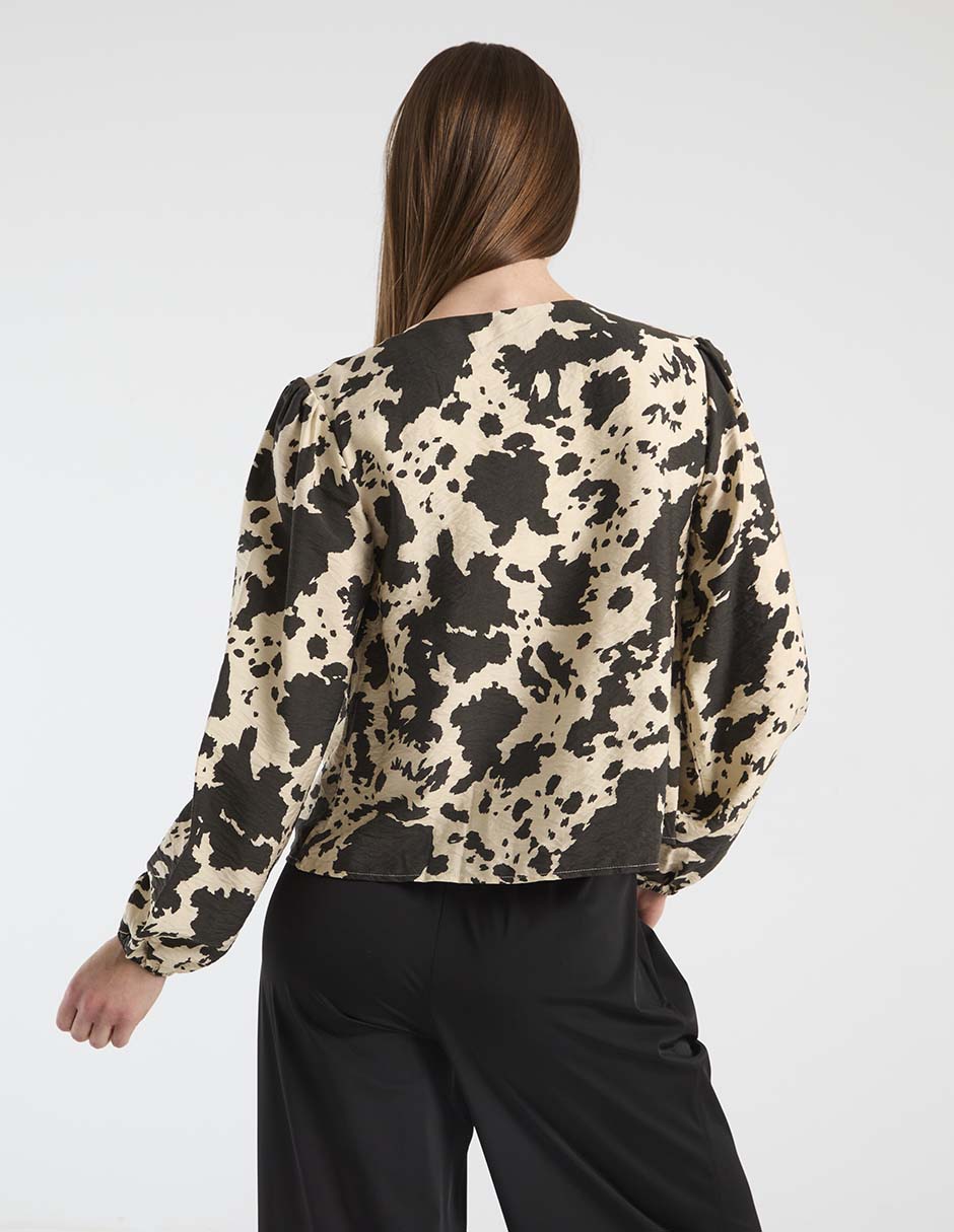 Blusa manga larga para mujer 2