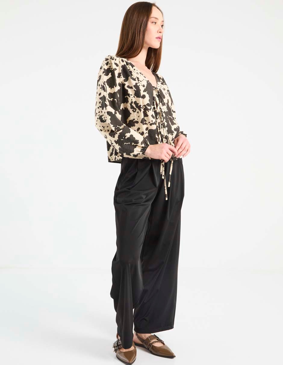 Blusa manga larga para mujer 3