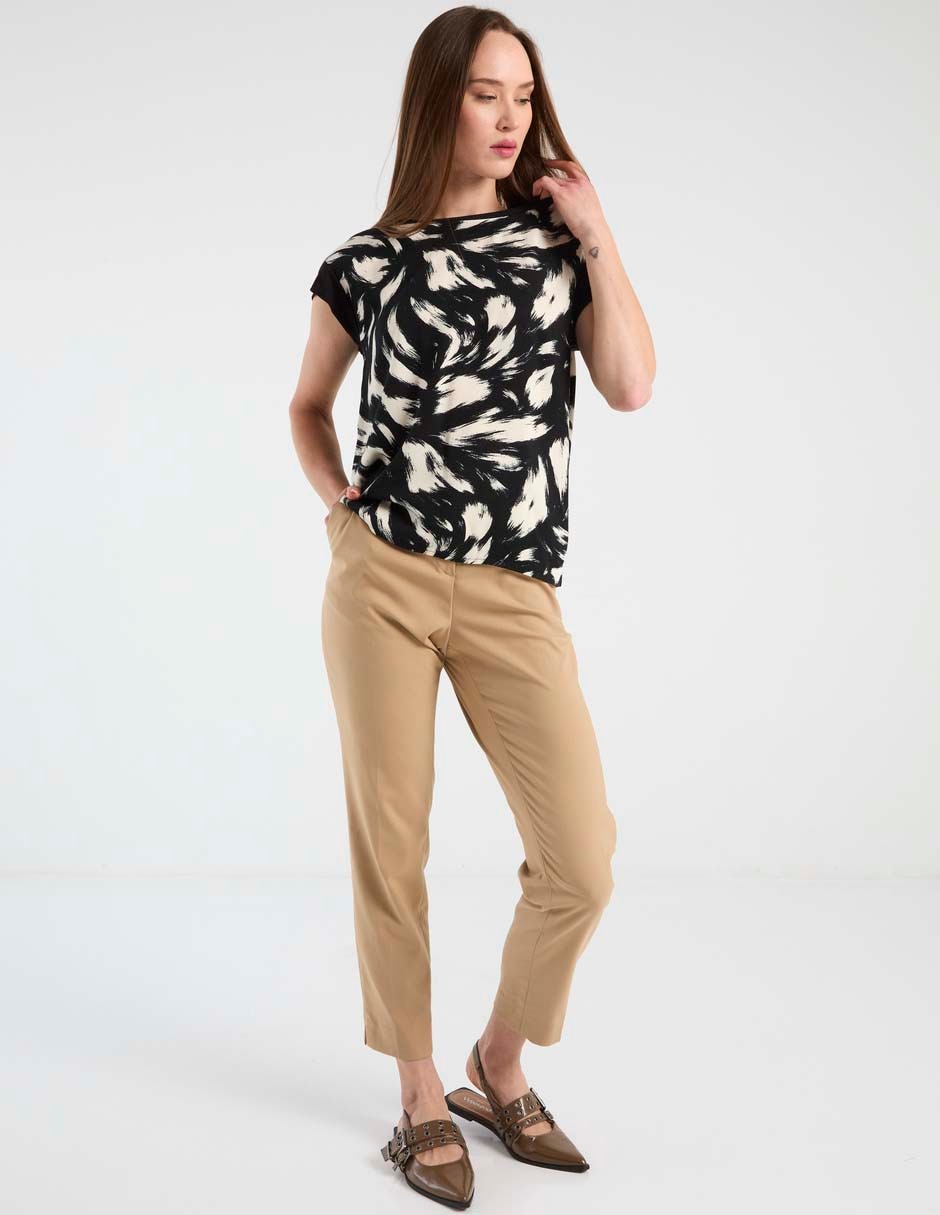 Blusa manga corta para mujer 3
