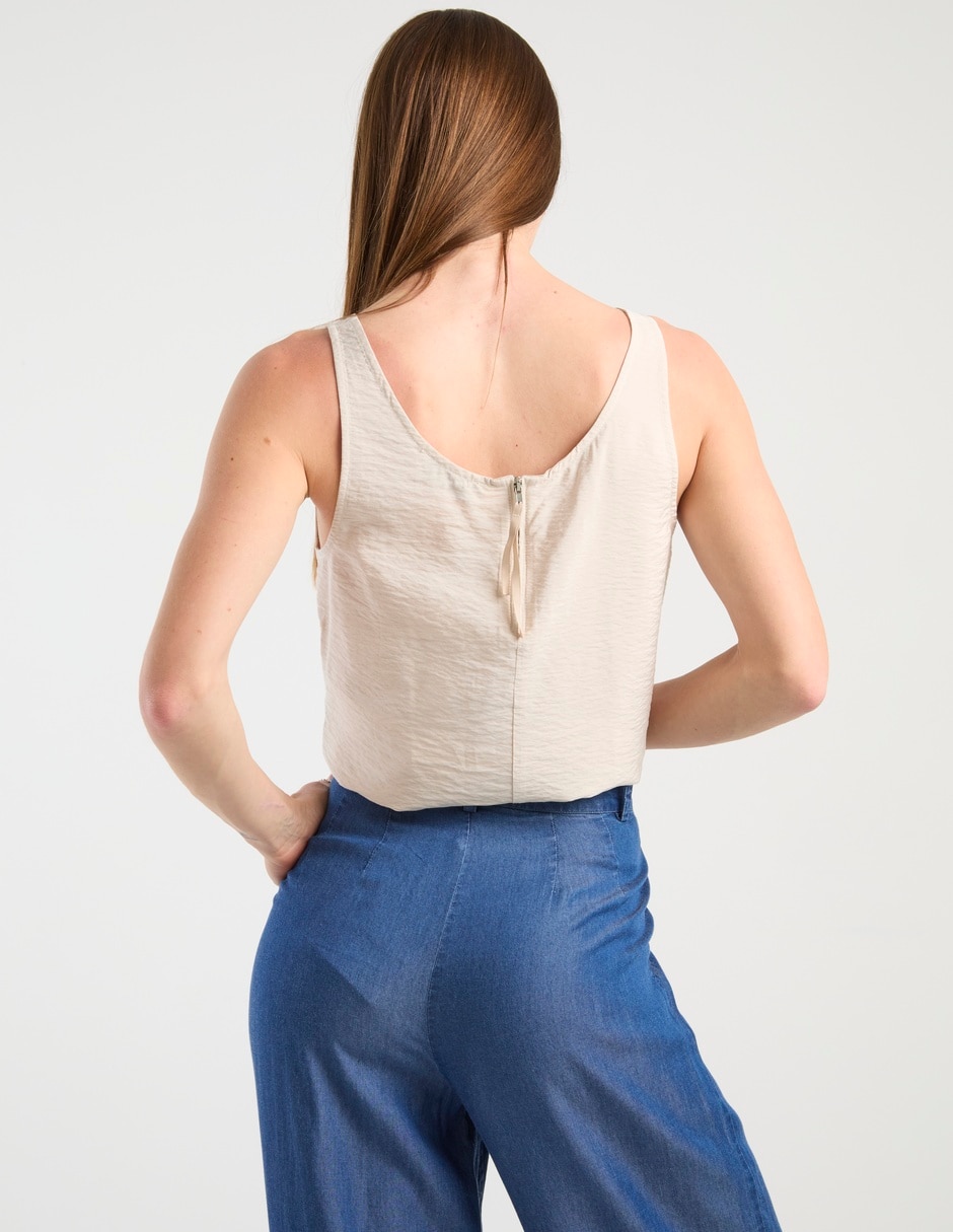 Top cuello redondo tirante ancho 2