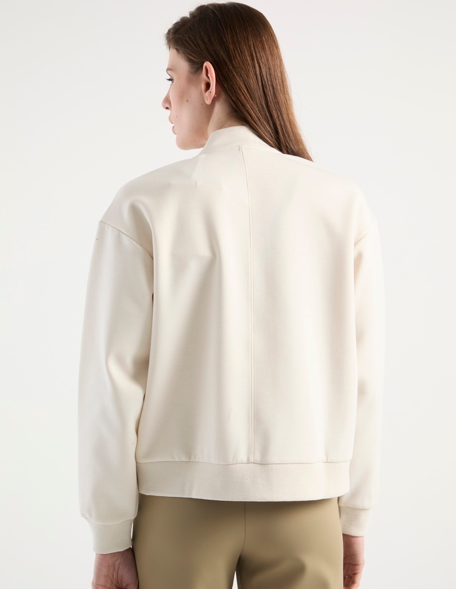 SUDADERA CONTEMPO, ARENA BLANCA, EG