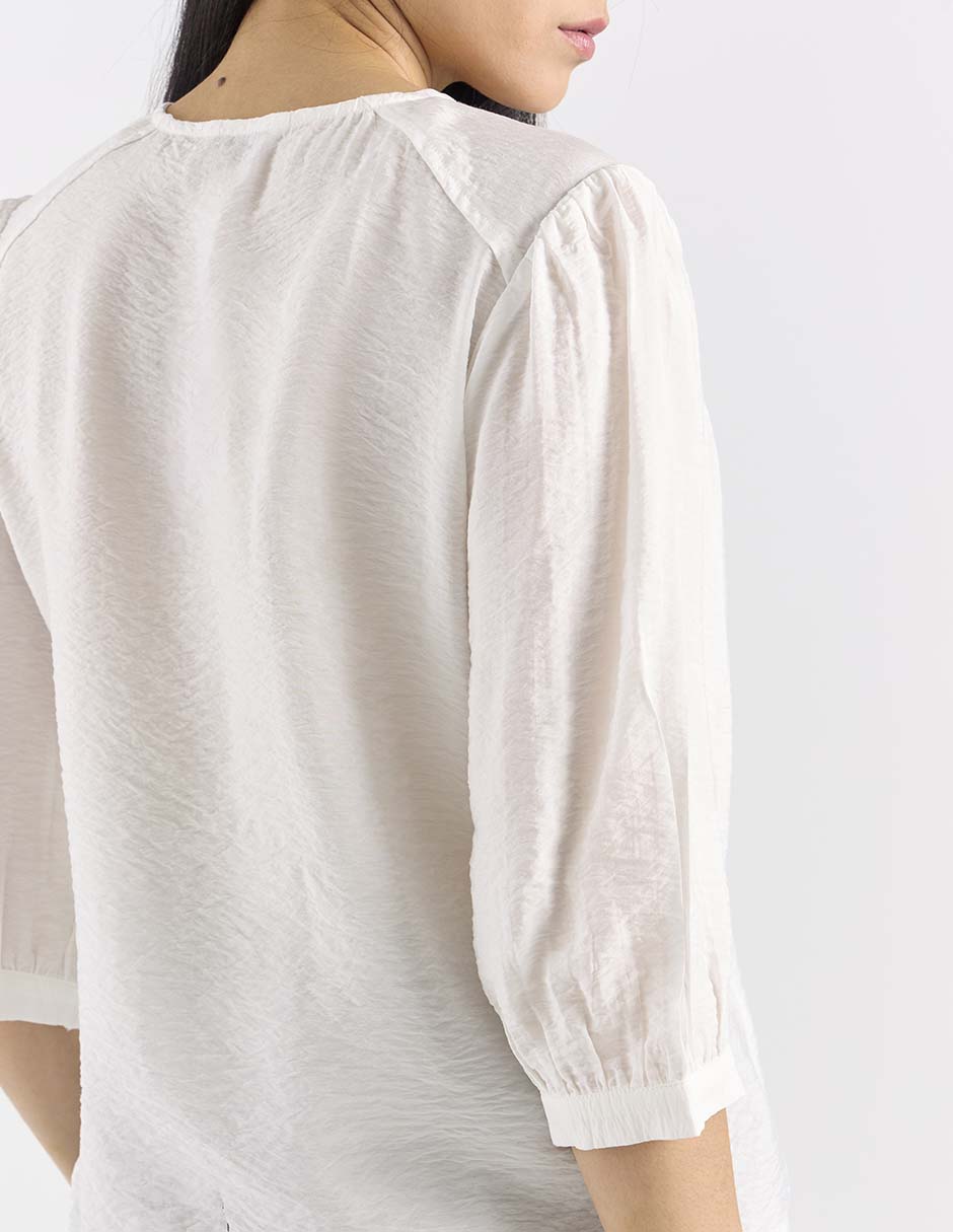 Blusa manga 3/4 para mujer 5