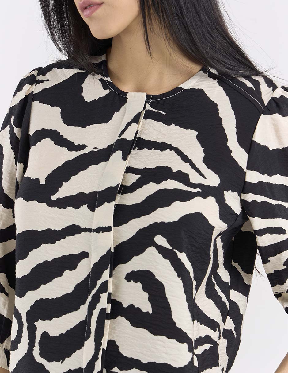 Blusa Contempo manga 3/4 para mujer