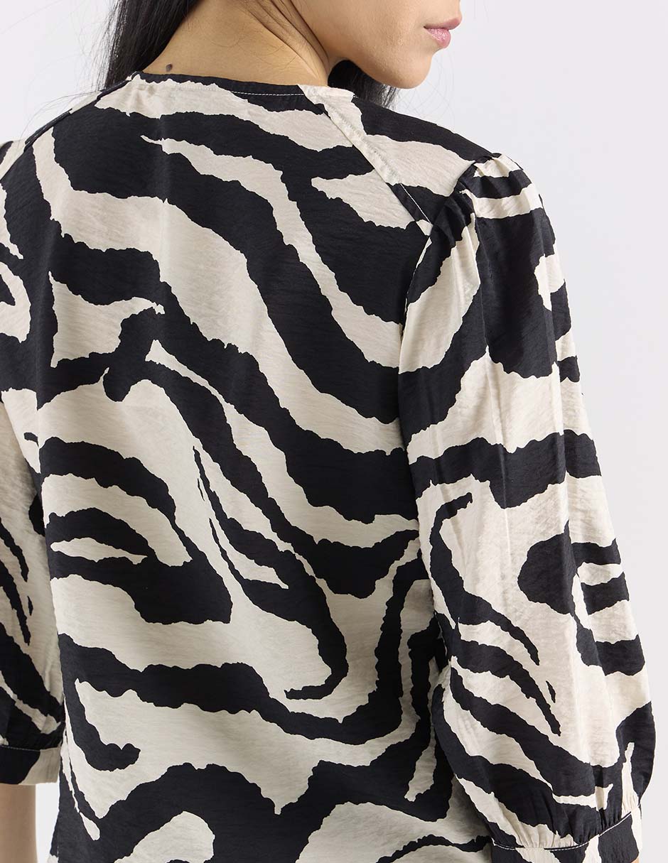 Blusa Contempo manga 3/4 para mujer