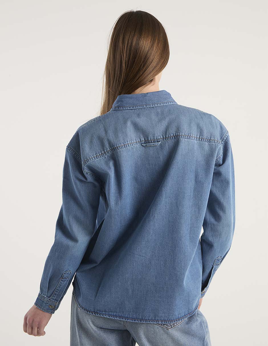 Blusa manga larga para mujer 6