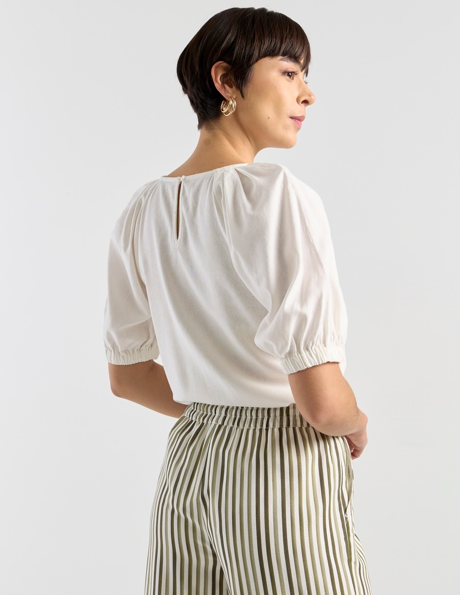 Blusa manga corta para mujer 2
