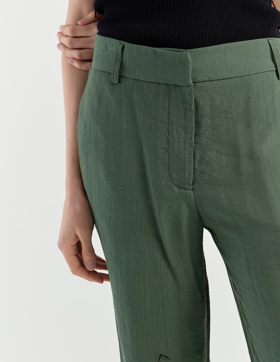 Pantalón relaxed wide leg para mujer 4