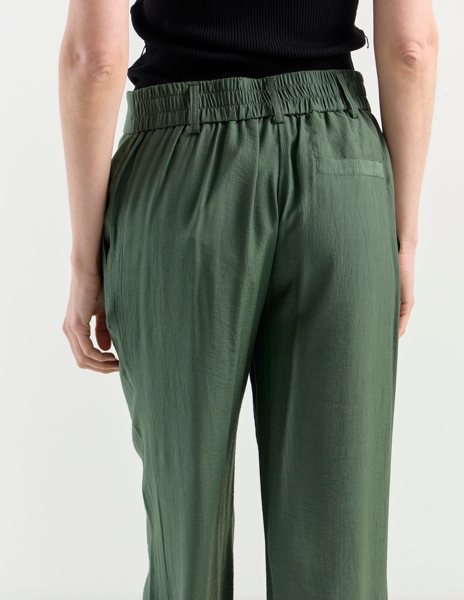 Pantalón relaxed wide leg para mujer 5