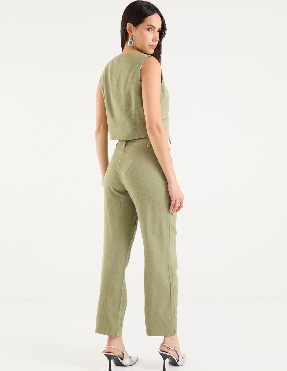 Pantalón de vestir flare para mujer 2