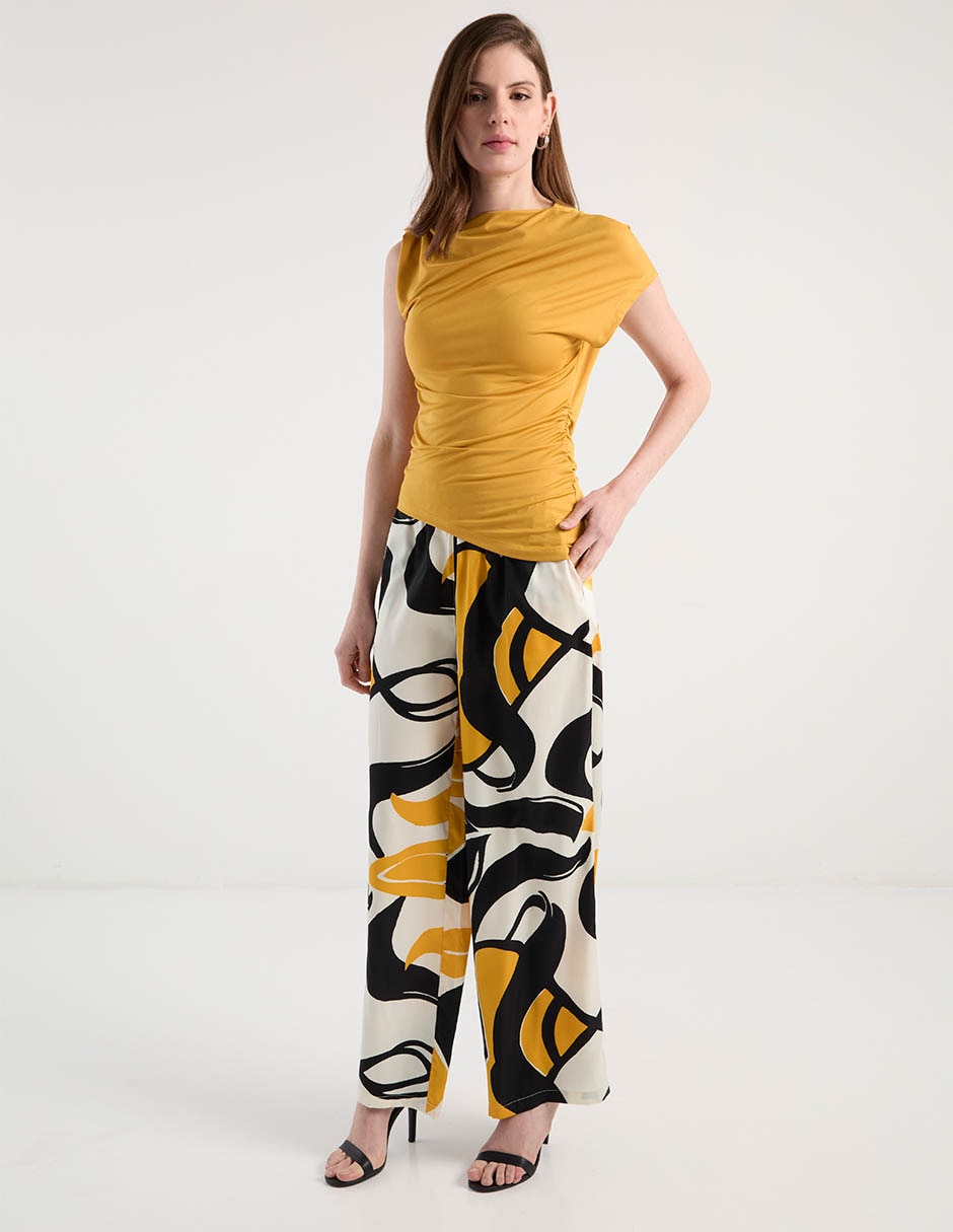 Blusa manga corta para mujer 3