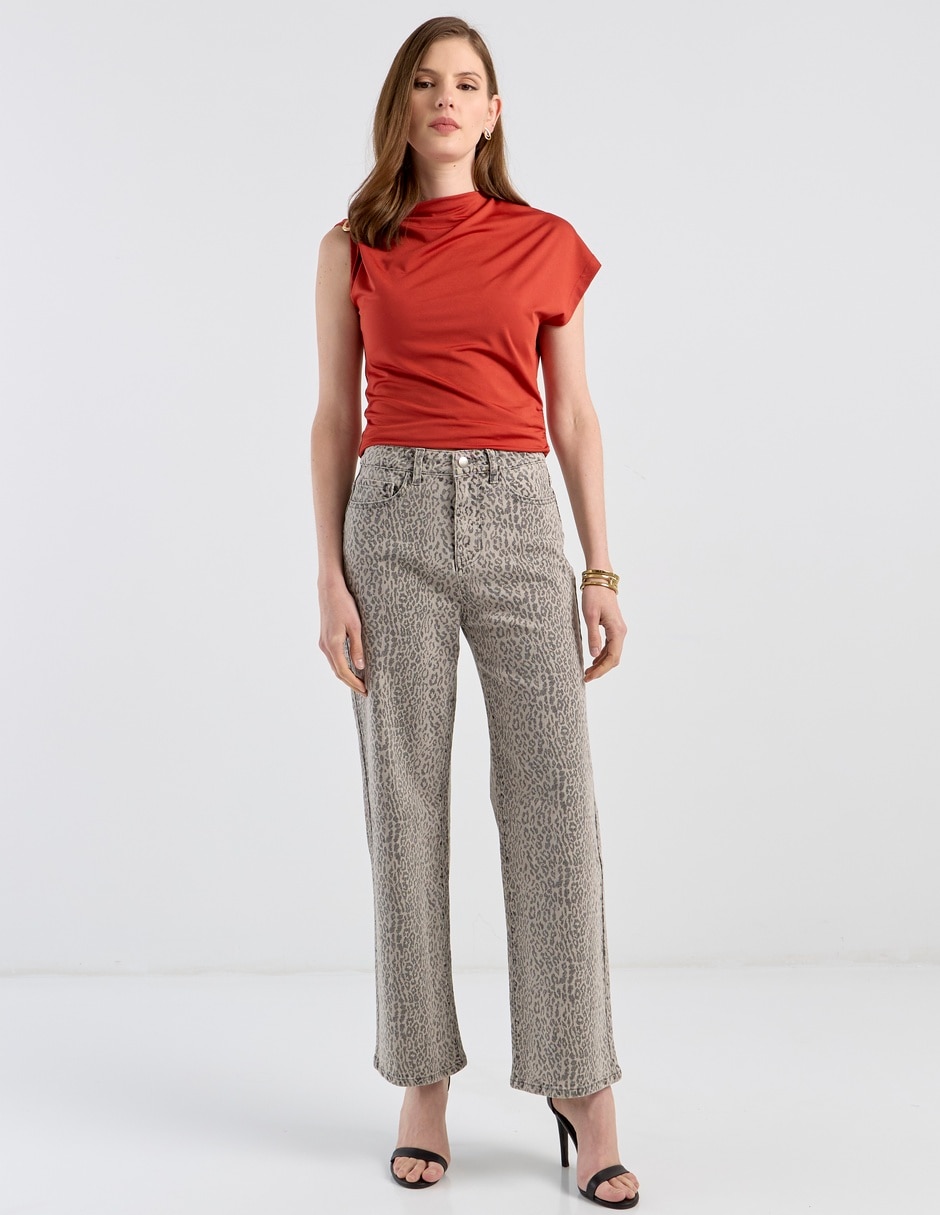 Blusa Contempo manga corta para mujer