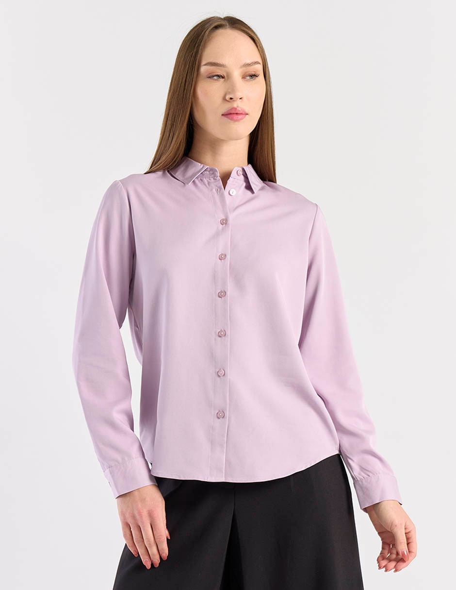 Blusa Contempo manga larga para mujer 2