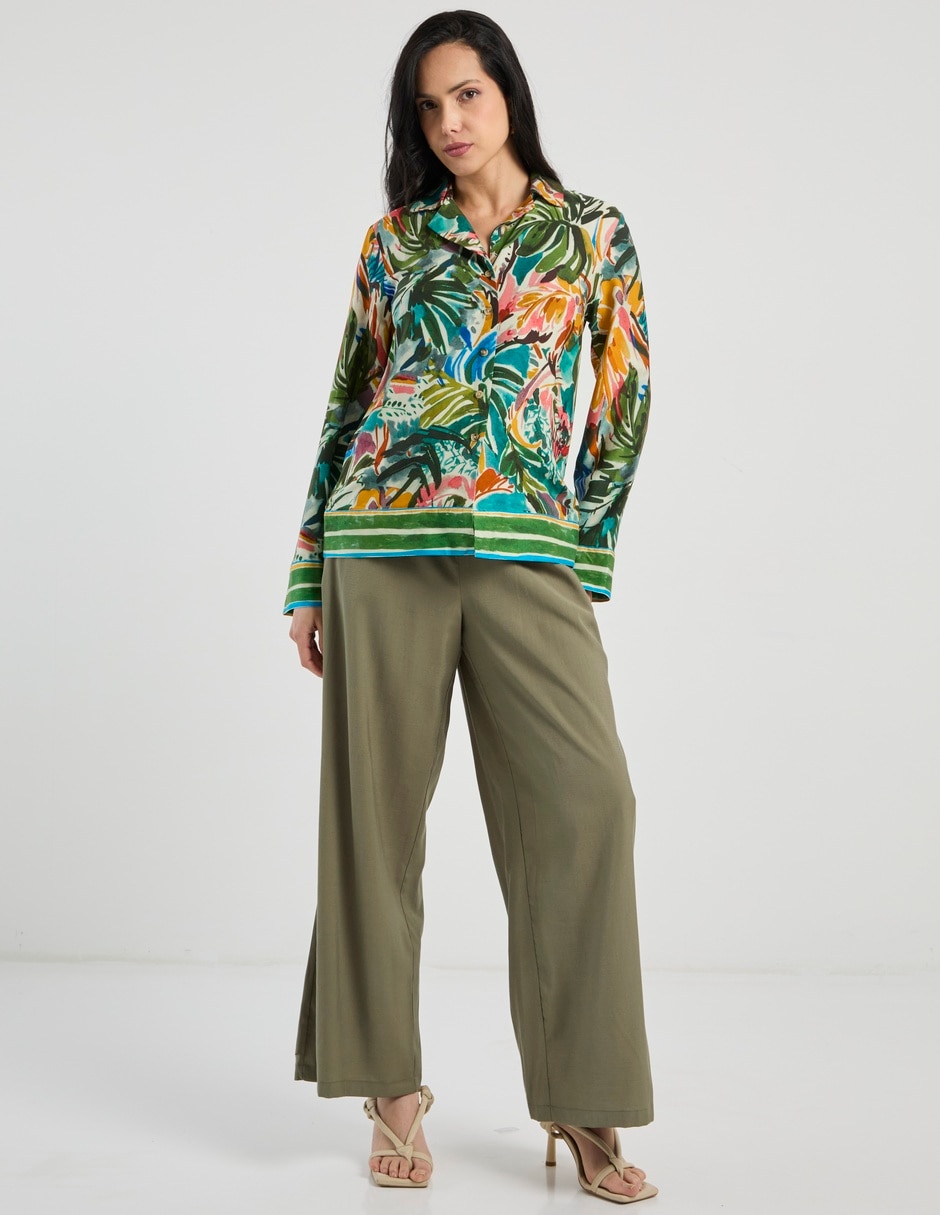 Blusa manga larga para mujer 2