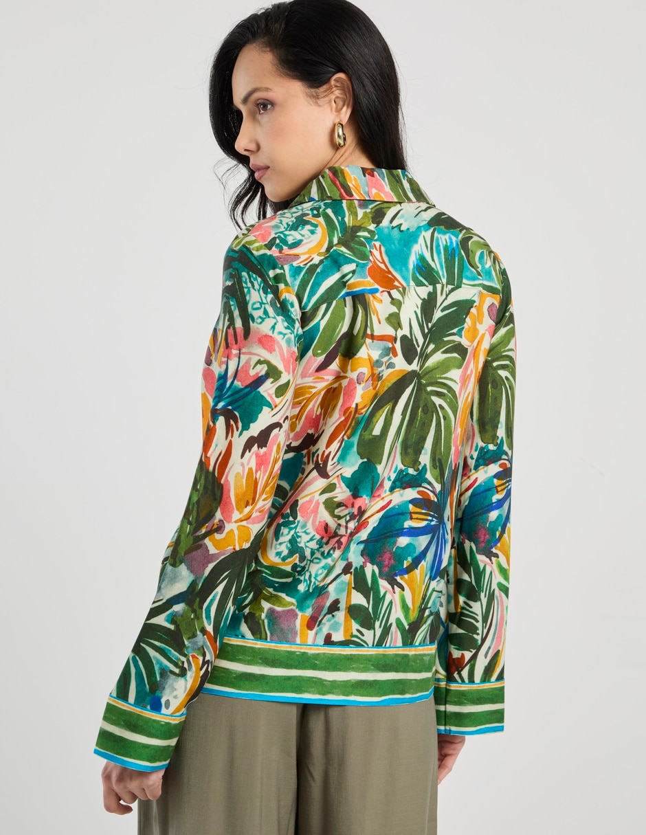 Blusa manga larga para mujer 6