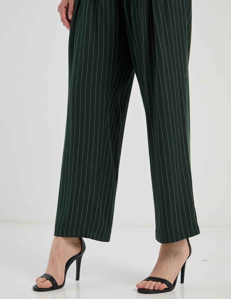 Pantalón de vestir relajado para mujer 5