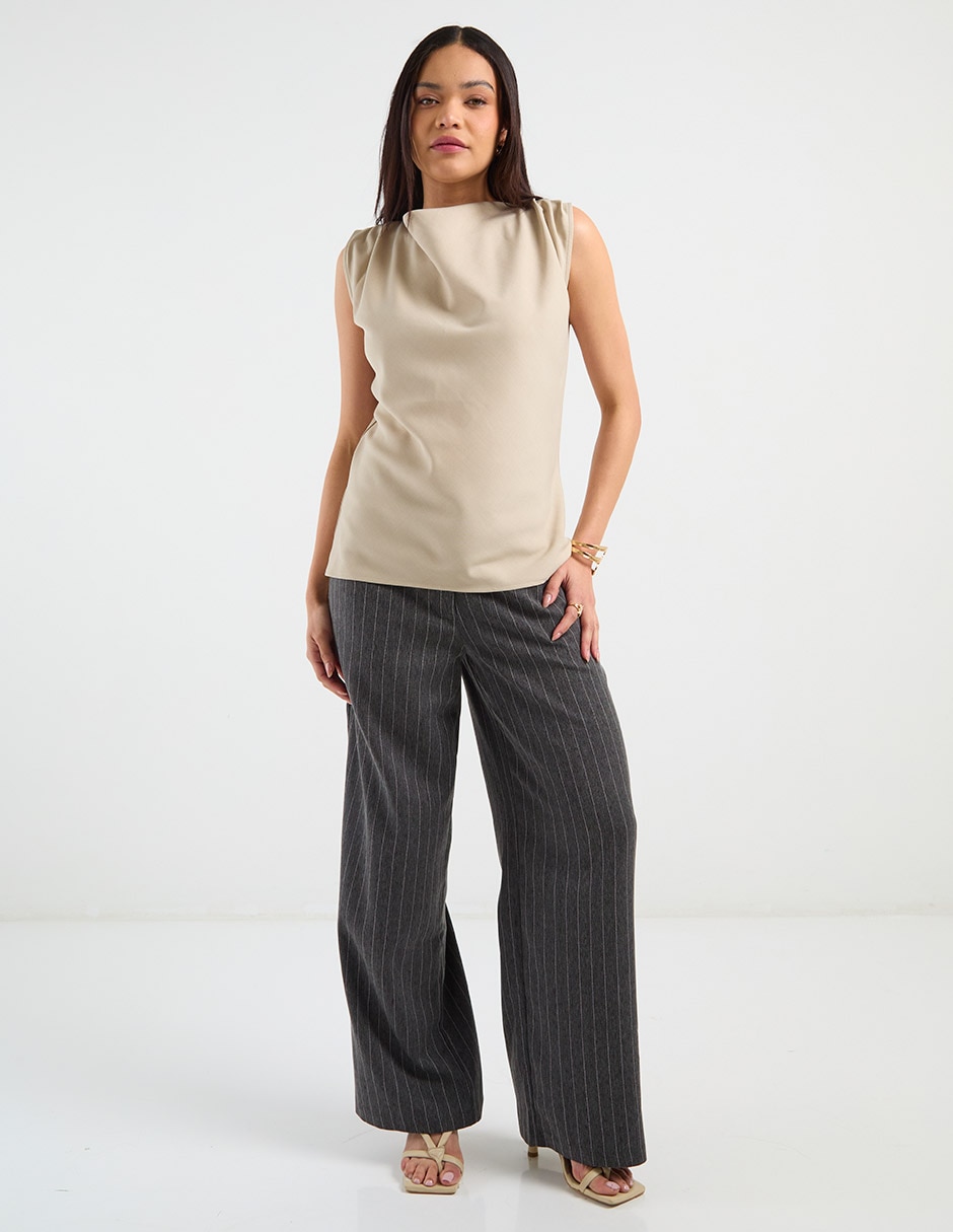 Pantalón amplio para mujer 3