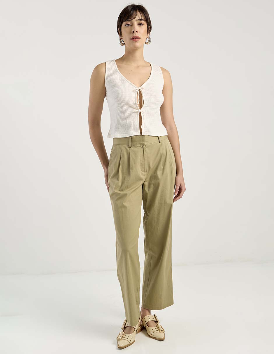 Pantalón relajado para mujer 2