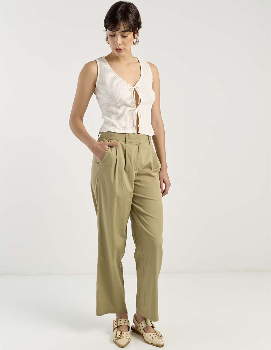 Pantalón relajado para mujer 3