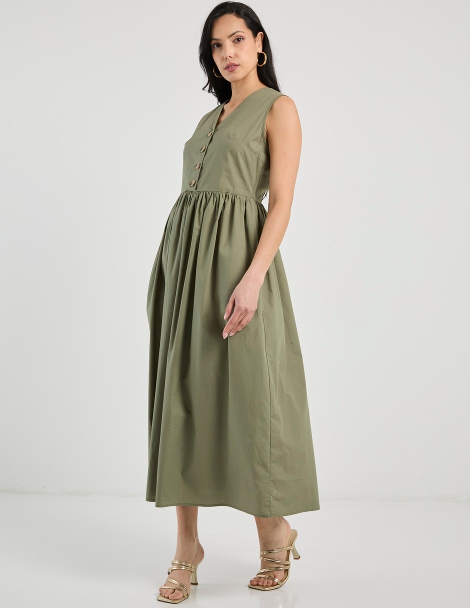 Vestido crop casual para mujer 2