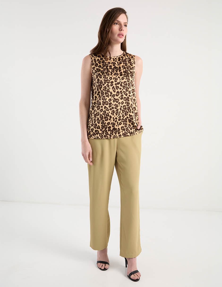 Pantalón amplio para mujer 2