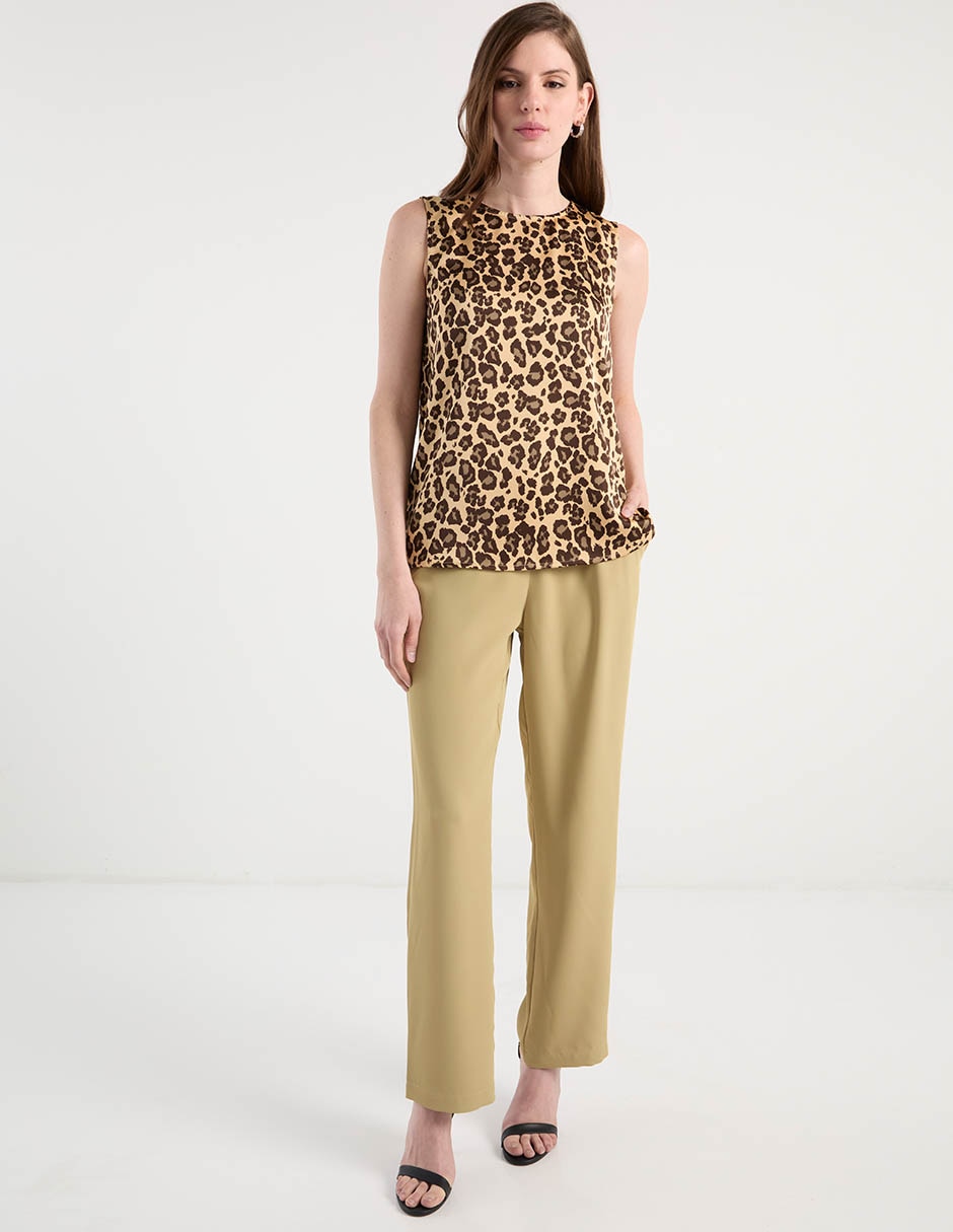 Pantalón amplio para mujer 3