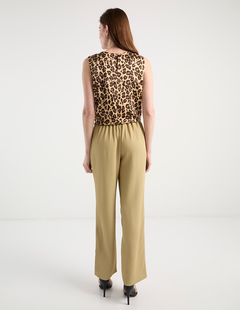 Pantalón amplio para mujer 6