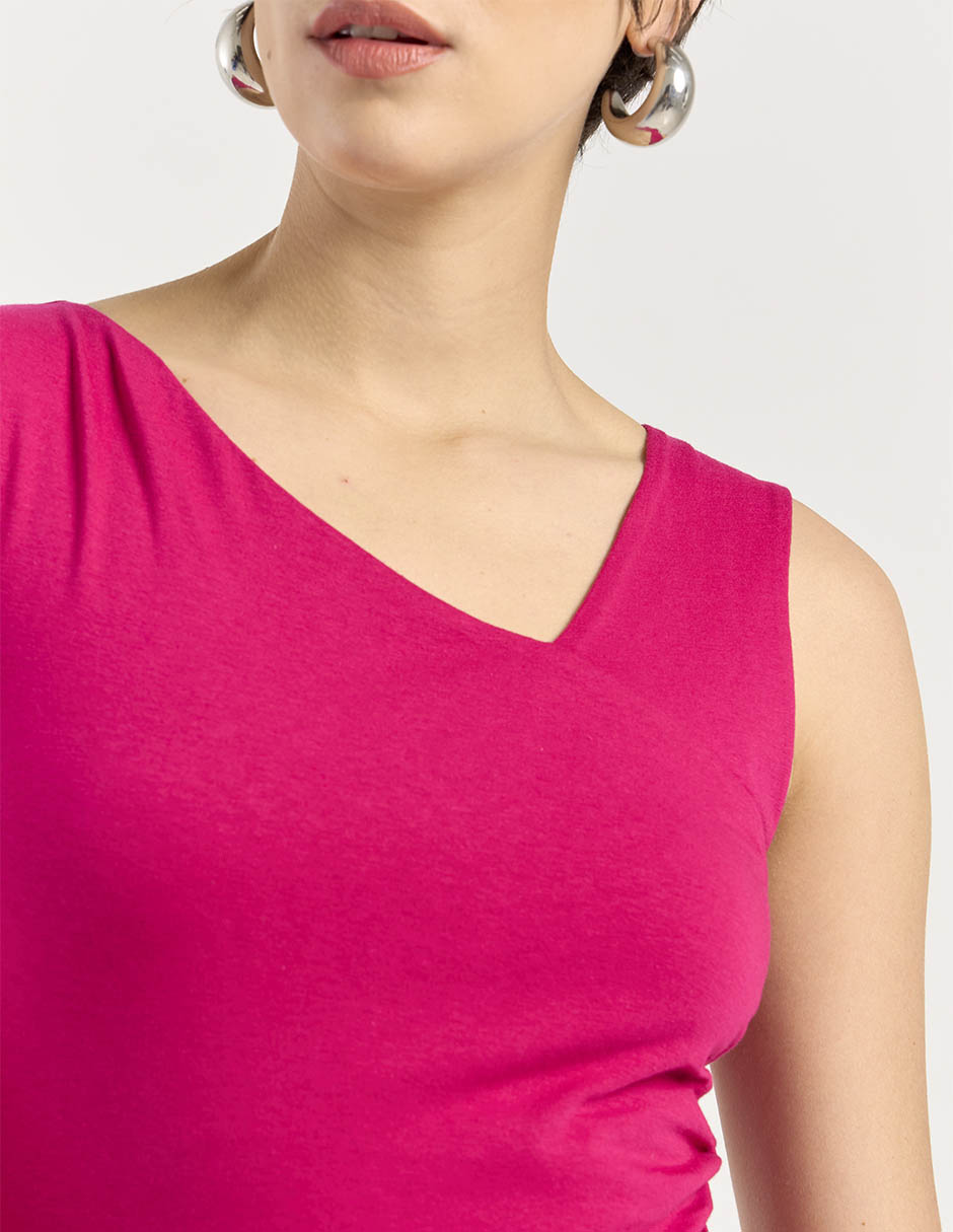 Body escote V para mujer 4
