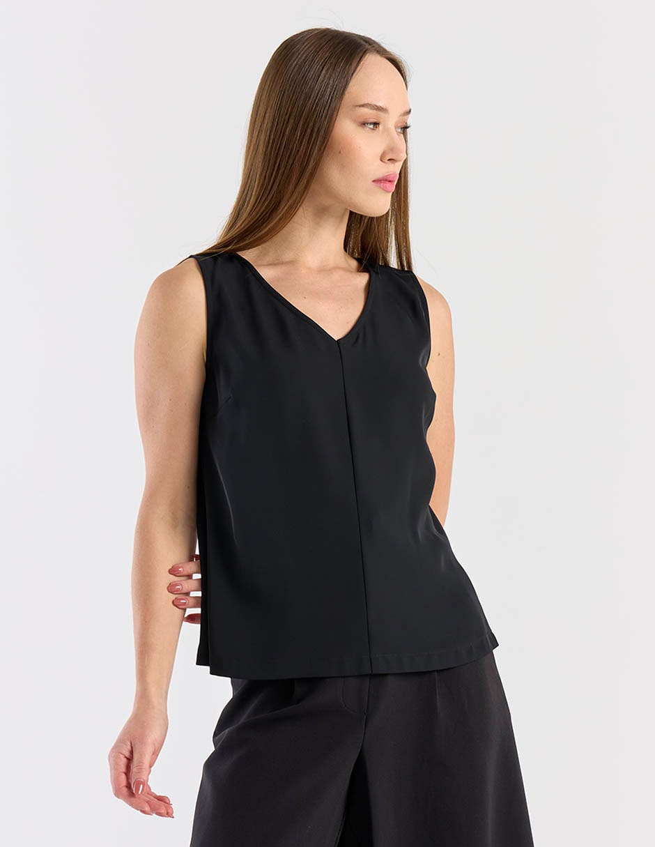 BLUSA COM26713-06 CONTEMPO, M, NEGRO