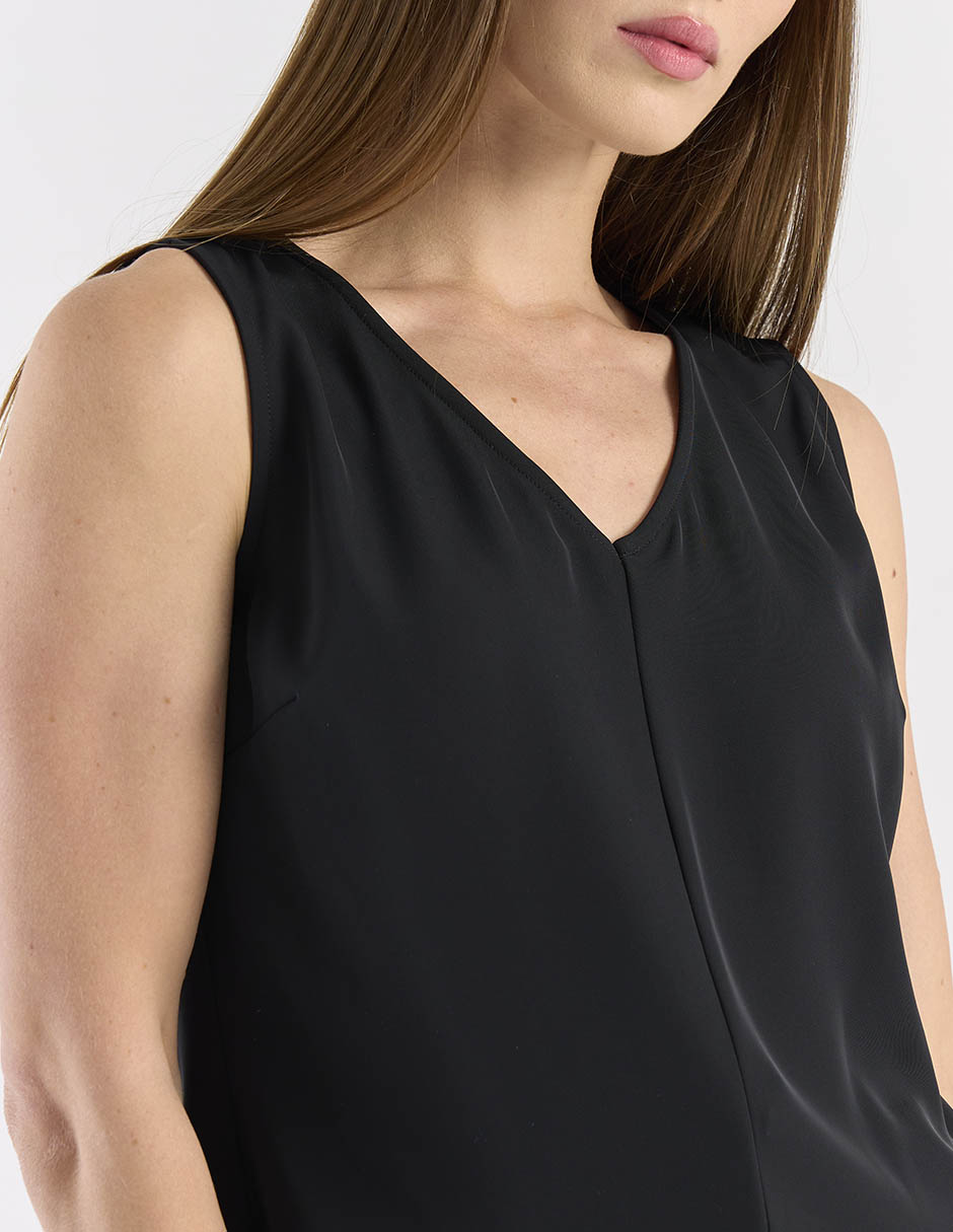 BLUSA COM26713-06 CONTEMPO, M, NEGRO