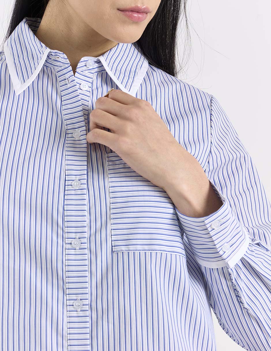 Blusa manga larga para mujer 4